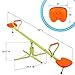 HomGarden Kids Seesaw 360 Degree Rotation Safe Swivel Teeter Totter Outdoor Indoor Home Playground Equipment Set
