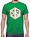 tostadora T-Shirt à Manches Courtes Monument Valley pour Hommes - Vert Prairie XXL - ref. 823516-P