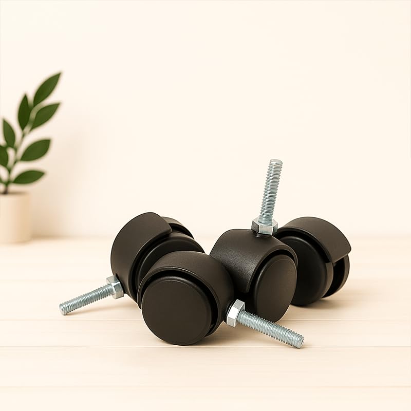 Coreme Kit 4 roulettes pour lit Pliant