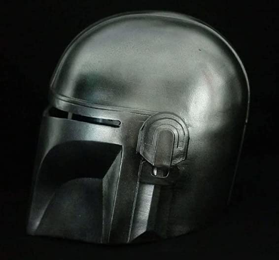 Mandalorian Helm Handcrafted Black Series | Cosplay Helm Für Star Wars Fans | Silber