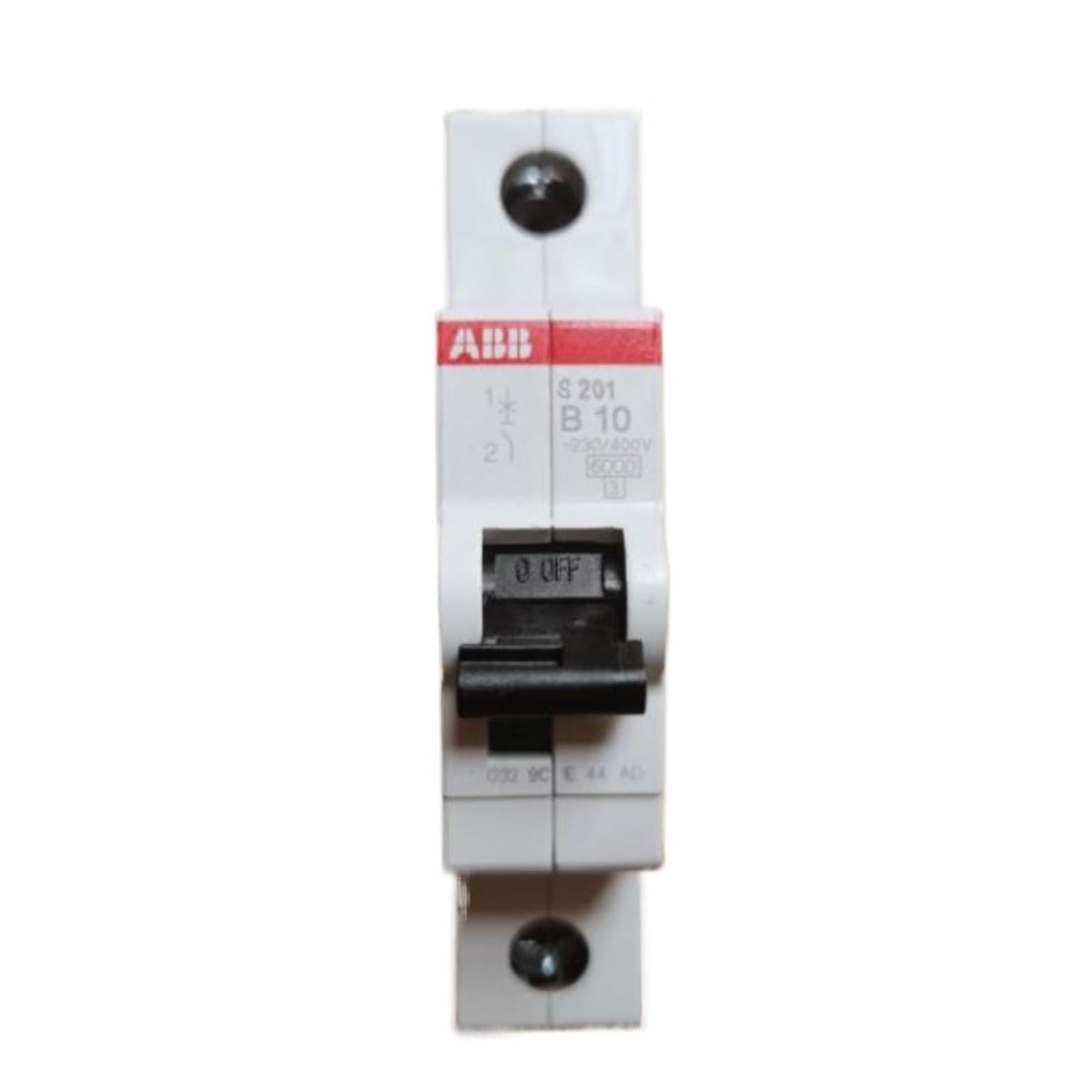 Disjoncteur S201-B10 1P 10A pour protection circuit électrique tableau