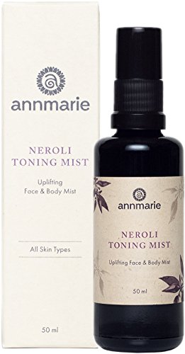 Annmarie Skin Care Neroli Toning Mist - Face and Body Mist with Neroli Essential Oil, Aloe Vera + Aspen Bark Extract (50 Milliliters, 1.7 Fluid Ounces)