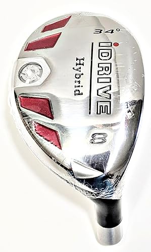 Men's I-Drive #8-34° Loft Hybrid Golf Club with Graphite Shaft, Regular Flex
