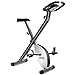 FITFIU Fitness BEST-200 Bicicleta Estática plegable con freno magnético, Pulsómetro y disco de inercia de 8kg regulable a 8 niveles de esfuerzo, Entrenamiento cardio y fitness