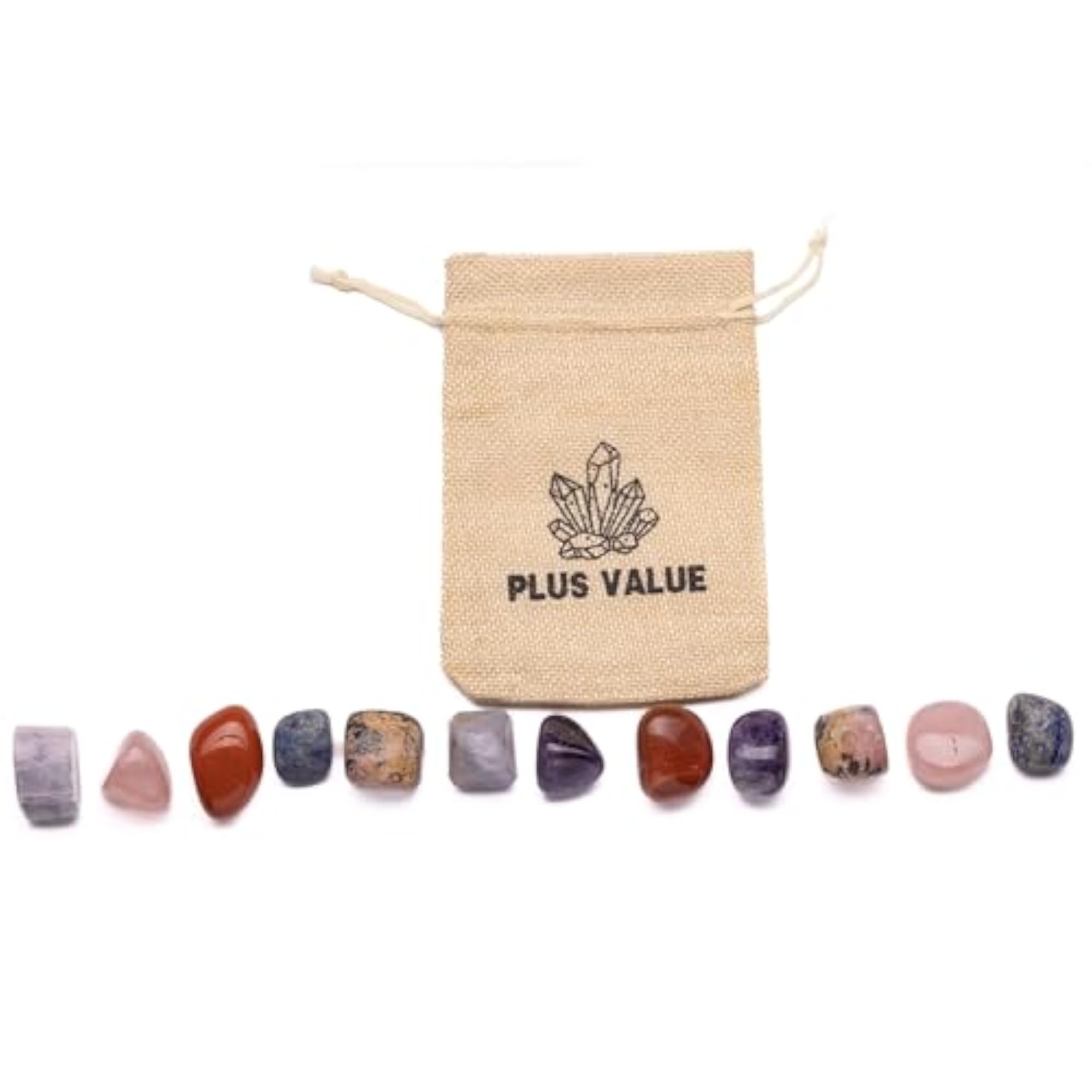 Asthma Reiki Healing Crystal Bag