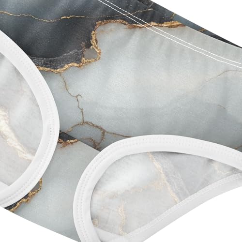 Triangle Panties Underwear Moisture Wicking Organic Underpants for Toddler in Sizes 2T,3T, 4T, 5T, 6Y and 8Y4