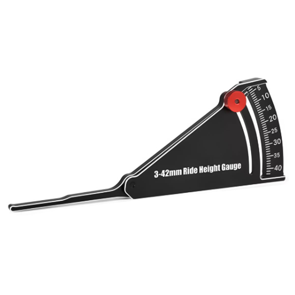 Laroal RC Car Ride Height Gauge Aluminum RC Camber Gauge 3-42mm for r 1/8 1/10 Scale RC Truck Buggy - Image 2