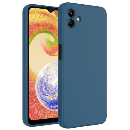 WOGROO for Samsung Galaxy A05 Case Dark Blue, Scratch Resistant with Soft Touch, Slim Thin Phone Cover for Samsung Galaxy A05