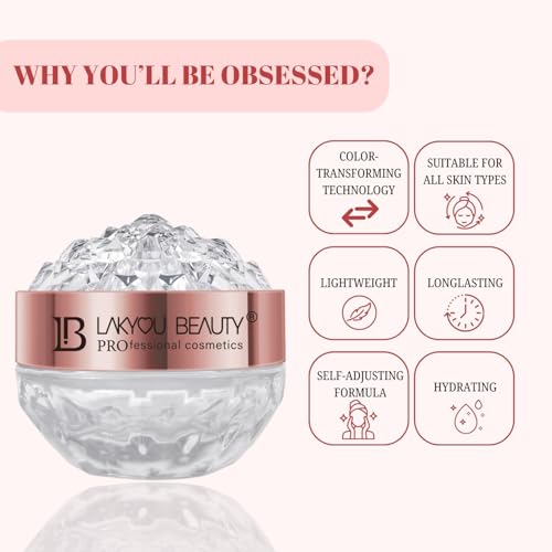 Image of Lakyou Beauty Magic Color Change Foundation | All Skin Types | Adapts to Skin Tone | Lightweight Formula | Hydrating & Long-Lasting