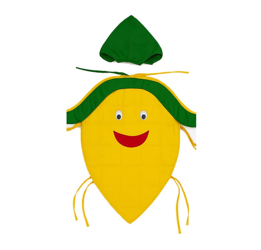 Image of FancyDressWale Fruit & Vegetable Fancy Dress Costume for Kids | Free Size 2-10 Years | School Fancy Dress, Stage Shows, Theme Parties