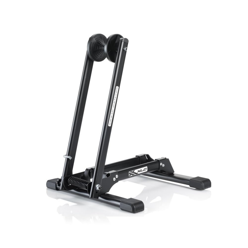 XLC VS-F03 Abstellständer, Unisex Erwachsene, Schwarz, One Size - Stabiler & Zuverlässiger Fahrradständer - Leichte Montage, Hochwertig & Langlebig - Ideal für Sichere Fahrradaufbewahrung