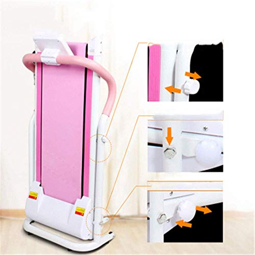 Image of Household Electric Mini Small Girl Indoor Walking Machine Multifunctional Ultra-Quiet Folding Free Installation Fitness Workout