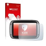 upscreen Protecteur d´Écran en Verre Trempé Compatible avec Tomtom Rider 500/550 – Glass-Plastique 9H Dureté