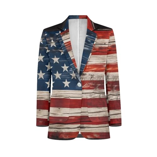 Men's Suit Slim Fit Blazer Jacket One Button Blazer for Men, Lightweight Sport Coats with Pocket