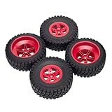Performances : Ces roues et pneus sont fabriqués avec une précision méticuleuse, témoignant d'un savoir-faire exceptionnel dans les moindres détails. Choisir des pneus adaptés à votre voiture télécommandée améliorera considérablement sa stabilité et ses performances.
