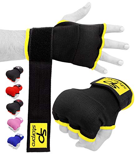Starpro Guantes Interiores Hook n ’Loop | Guante de algodón y Semi...