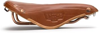Amazon | BROOKS(ブルックス) レザーサドル 大きな銅製の鋲が特徴的な