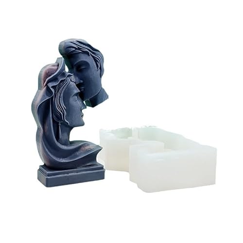Candle Moulds for Candle Making, Sturdy Heavy Duty Plaster Resin Crafts Making Tool for Holiday Gift