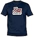 Camisetas EGB Camiseta Vespino Adulto/niño ochenteras 80´s Retro (XL, Marino)