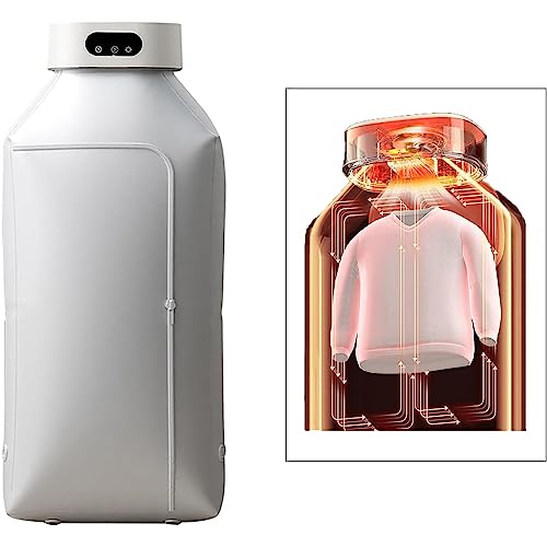 Portable Heated Clothes Dryer with Adjustable Settings