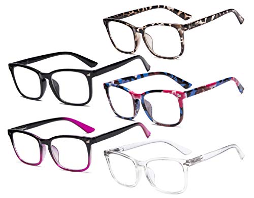 Image of Eyekepper 5 Pairs Stylish Eyeglasses Eyewear for Women