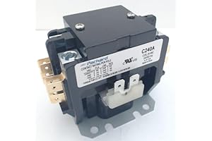 Replacement for Packard Definite Purpose Contactor, 2 Pole, 40 Amps, 24 Coil Voltage, C240A