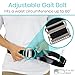 Vive Waterproof Gait Belt (60 Inch) - Easy-to-Clean, Wipeable Transfer Belt - Physical Therapy Belt with Quick Release Metal Buckle - Lift & Walking Assist Device for Seniors, Elderly and Bariatric