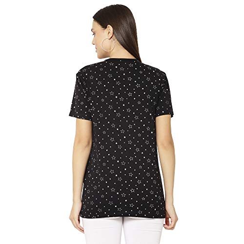 Image of Mack Jonney Round Neck Regular Fit Half Sleeve Women T-Shirt (Pack of 3)-VJ WHST Group 54