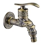 Exquisite Verarbeitung: Antik einhebelmischer Wasserhahn erfahrenen Handwerkern mit exquisitem geprägtem Design gehandhabt, die Exquisitheit Ihres Hauses verbessert und Ihnen ein Gefühl von Luxus und Wärme vermittelt.