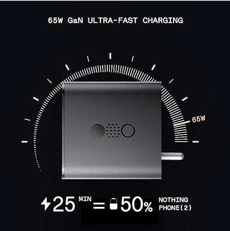 Image of 65W Power Delivery 3.0 (with PPS) is Powerful Enough to Fast Charge Your Smartphone inch Within 1 Hours. Also Brings Stable high-Speed Charging to Other laptops. (DP255)