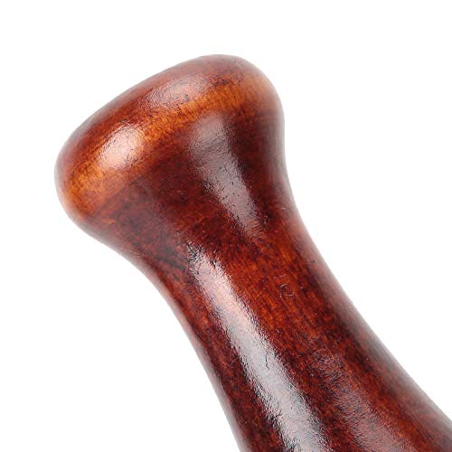 Miniatura 8 de Cuenco de molienda de madera, mortero de cocina y mortero, ajo manual, jengibre, especias, amoladora de utensilios de cocina para accesorios