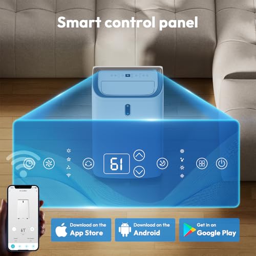 Wiytamo A010U Portable Air Conditioners 14000 Btu With Wifi Enabled,5 In 1 Ac Unit For Home,Large Room,Heater,Dehumidifier & Fan thumb #3