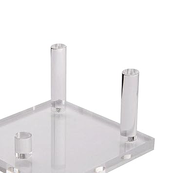 WINTI Display Stand Suport Base for Minerals Gemstones Geode Crystal Stones Large
