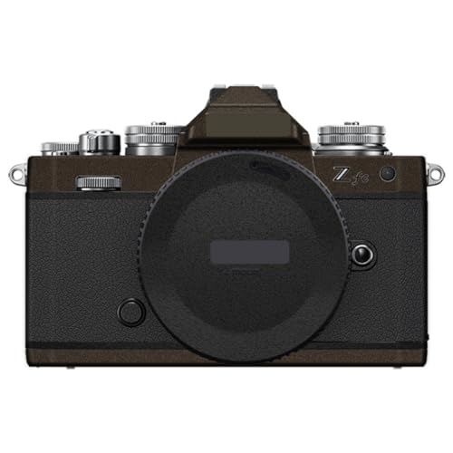 Film de protection vinyle Nikon Z FC anti-rayures avec textures marron et noir