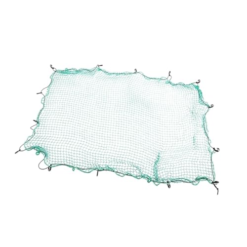 KiBcsLic Filet de Chargement pour Véhicules avec Crochets, Filet de Transport Polyvalent pour Galerie de Toit et Remorque, Facile à Installer, 1.5mx2m