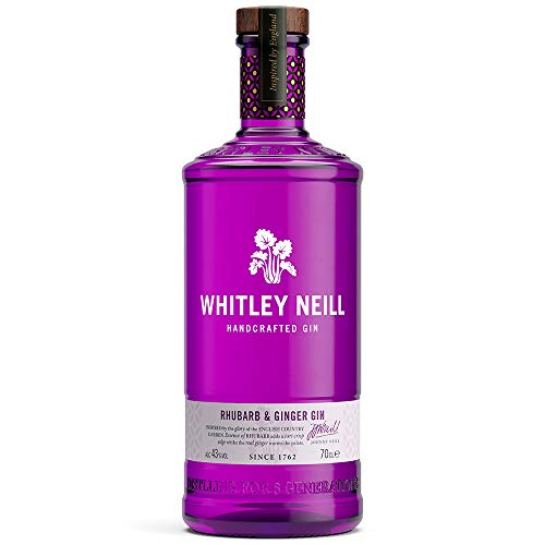 Whitley Neill Rhubarb & Ginger Gin Geschenkbox mit Glas 0,7l - 43% – Bild 3