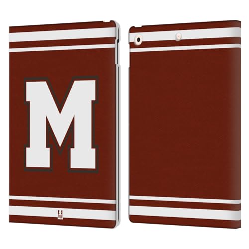 Housse iPad 10.2 Head Case Designs Blanc M avec support vidéo et fentes cartes