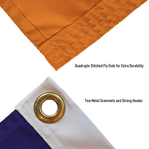 Bannière Phoenix Suns double logo textile premium haute résistance extérieur - 6