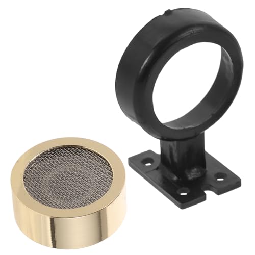Sosoport Capsula Per Microfono a Condensatore 26mm Oro Nucleo Microfono Di Ricambio Palmare Per Performance Ktv Componenti Professionali Per Riparazione