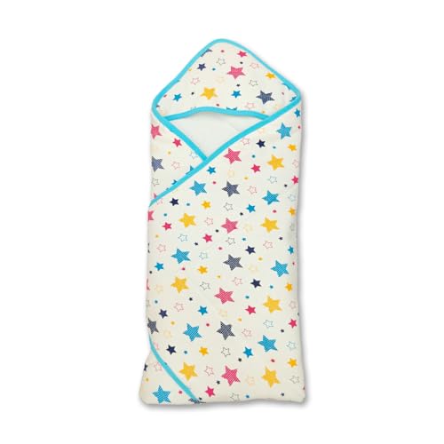Image of Tinylane Baby Blankets for Newborn, All Season Super Soft & Breathable Baby Blanket, New Born Baby Essentials, Baby Blanket for 0-2 Years, Pack of 1 (Star)