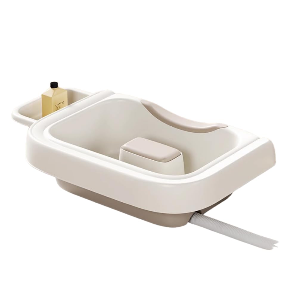 Amazon | TVT シャンプー台 洗髪器 移動式 ドレン付き 排水パイプ付き