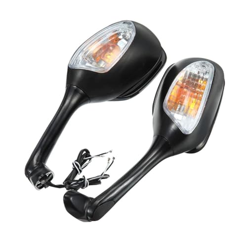 Rétroviseurs moto clignotant LED pour GSXR 1000 idéal pour vos sorties nocturnes