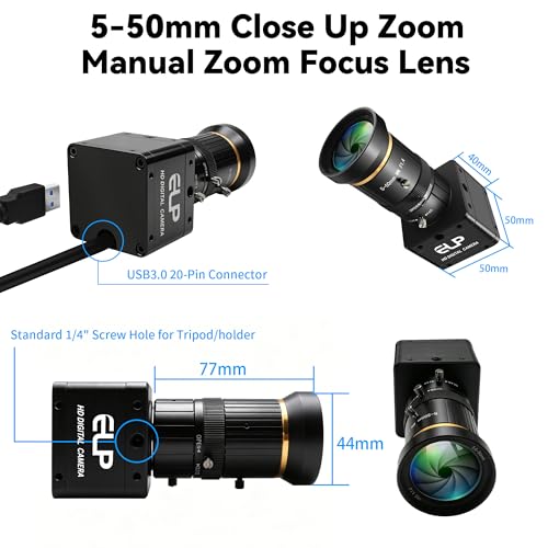 IFWATER 120fps Global Shutter Zoom