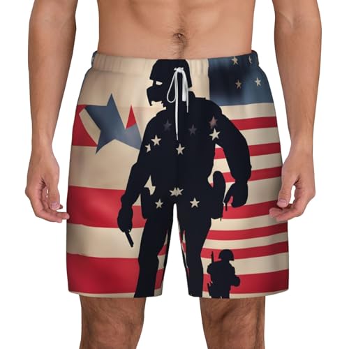 Vêtements de plage outdoor casual short de bain US Military pour vacances et piscine homme