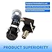 icykale 2 PCS Car Tubular Cam Lock, 7/8