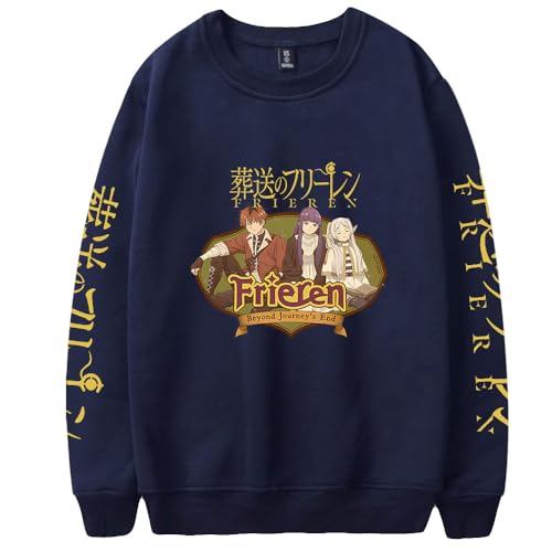 Anime Frieren at the Funeral Merch Long sleeve crew neck sweater Men/Women Longsleeve sweater