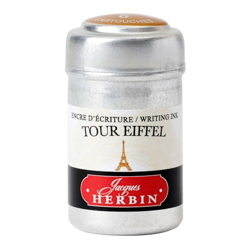 �G���o�� ���N�M�p �J�[�g���b�W�C���N Paris �J���[�Y 6�{���� �G�b�t�F���� 38mm (EU�K�i : �V���[�g�^�C�v) HERBIN hb20842