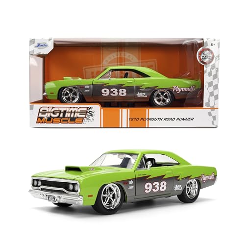 Jada Toys Bigtime Muscle 1:24 1970 Plymouth Road Runner miniatura 1