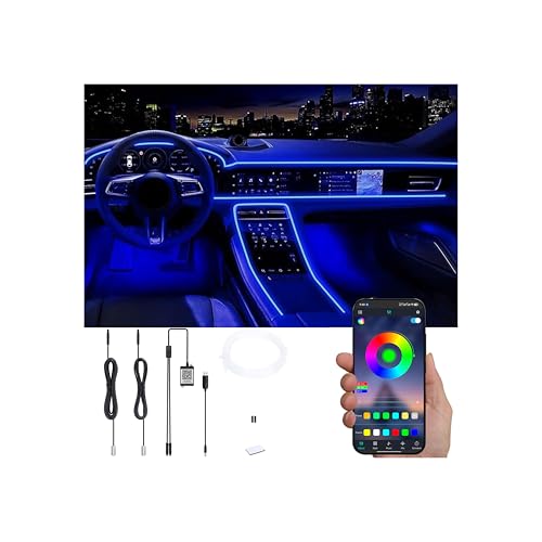 Luz atmósfera coche para renovar el habitáculo viejo con tecnología RGB multicolor