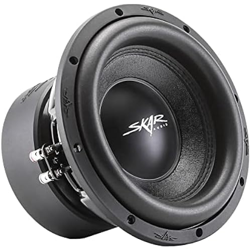 Skar Audio SVR-10 D2 10" 1600 Watt Max Power Dual 2 Ohm Car Subwoofer